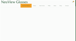 Desktop Screenshot of neuviewglasses.com